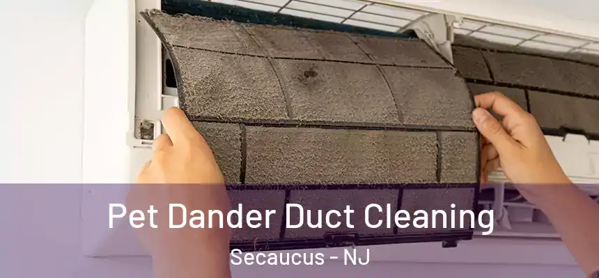 Pet Dander Duct Cleaning Secaucus - NJ